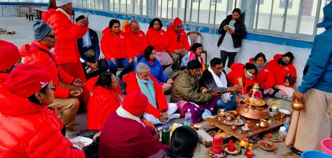 Kailash Overland Tour 2026 7 Puja at Mansarovar Lake