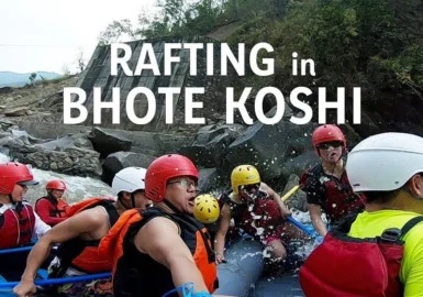 Bhote Koshi River Rafting Trip