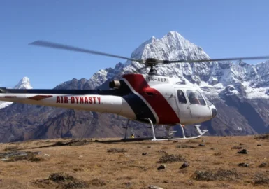 Everest Base Camp Trek Helicopter return