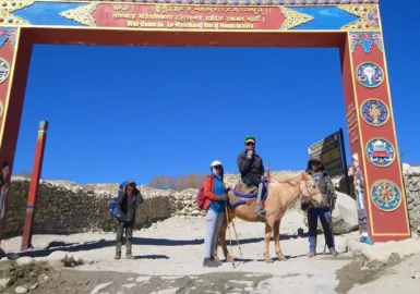 Horse Riding in Upper Mustang